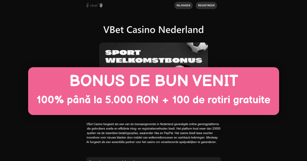 VBET Casino - jocuri cu pacanele si bonusuri exceptionale